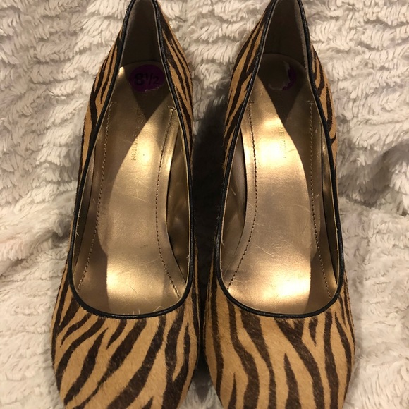 BCBG Generation Animal Print Wedges - Picture 2 of 4